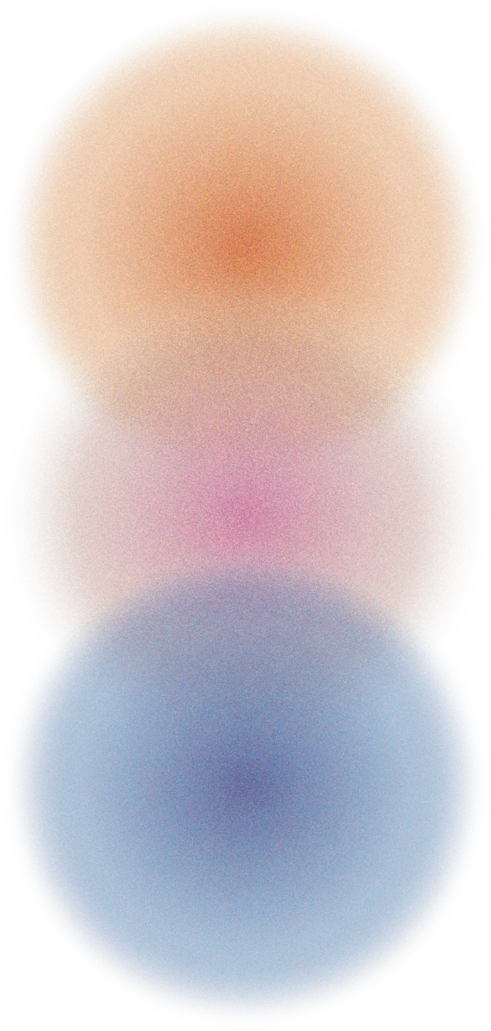 Dreamy Grainy Gradient Circles